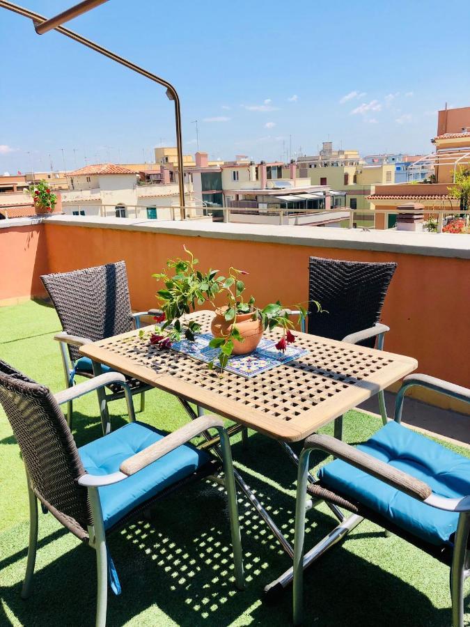 Apartamento Penthouse Sea View Lido di Ostia Exterior foto