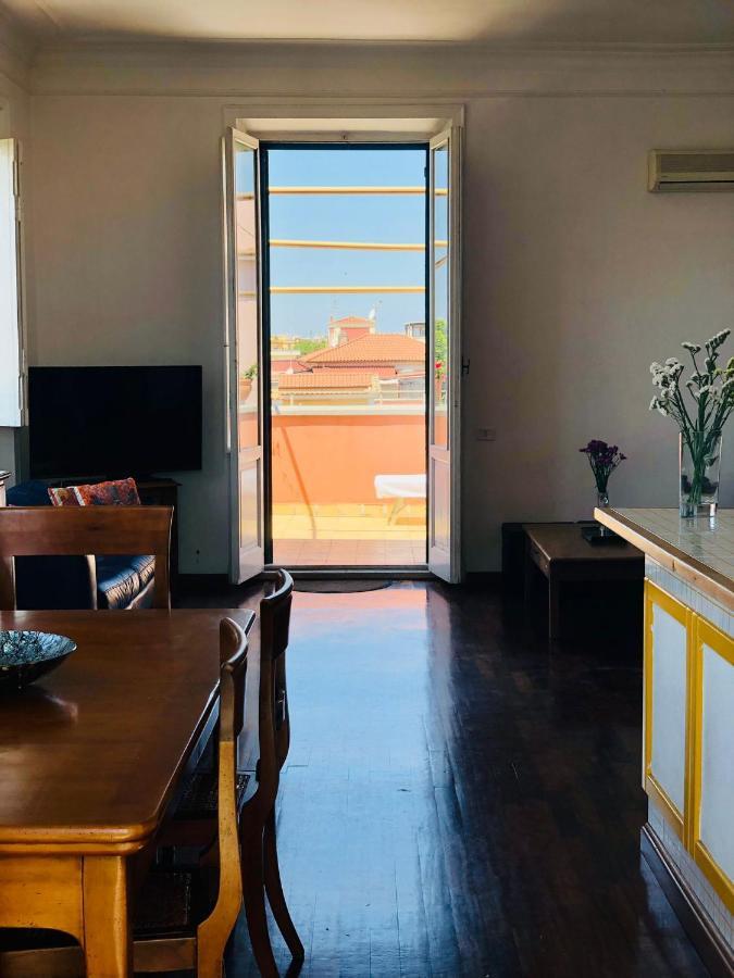 Apartamento Penthouse Sea View Lido di Ostia Exterior foto
